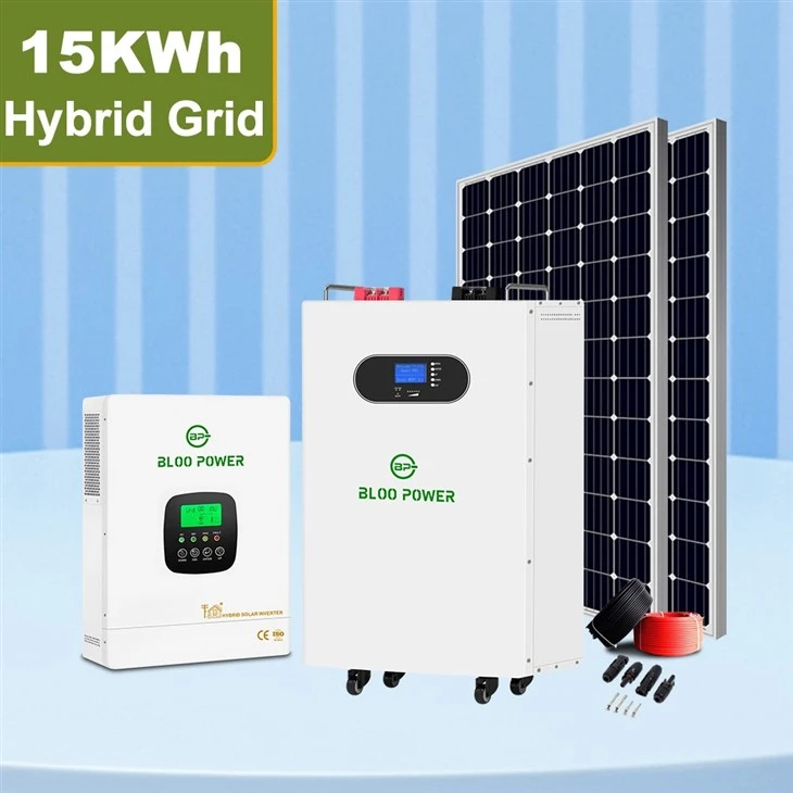 Using battery solar system